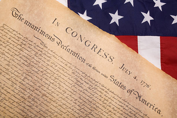 istock American Flag and the U.S. Constitution 172344145