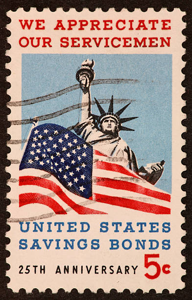 istock Savings Bond stamp 1960's 172344216