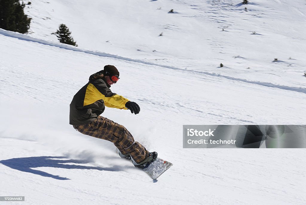 Snowboarder - Foto stock royalty-free di Acrobazia