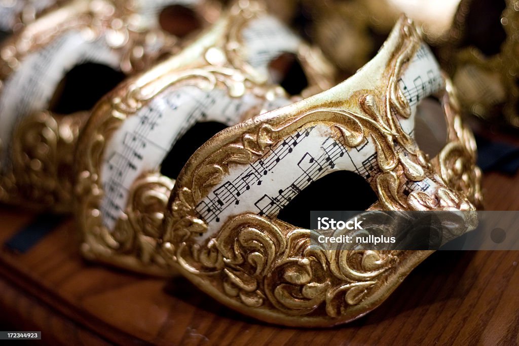 Máscara de carnaval veneciano - Foto de stock de Bailar libre de derechos