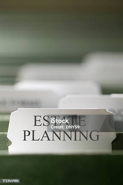 Estate Planning Scheda Indice - Fotografie stock e altre immagini di Testamento - Testamento, Composizione verticale, Concetti