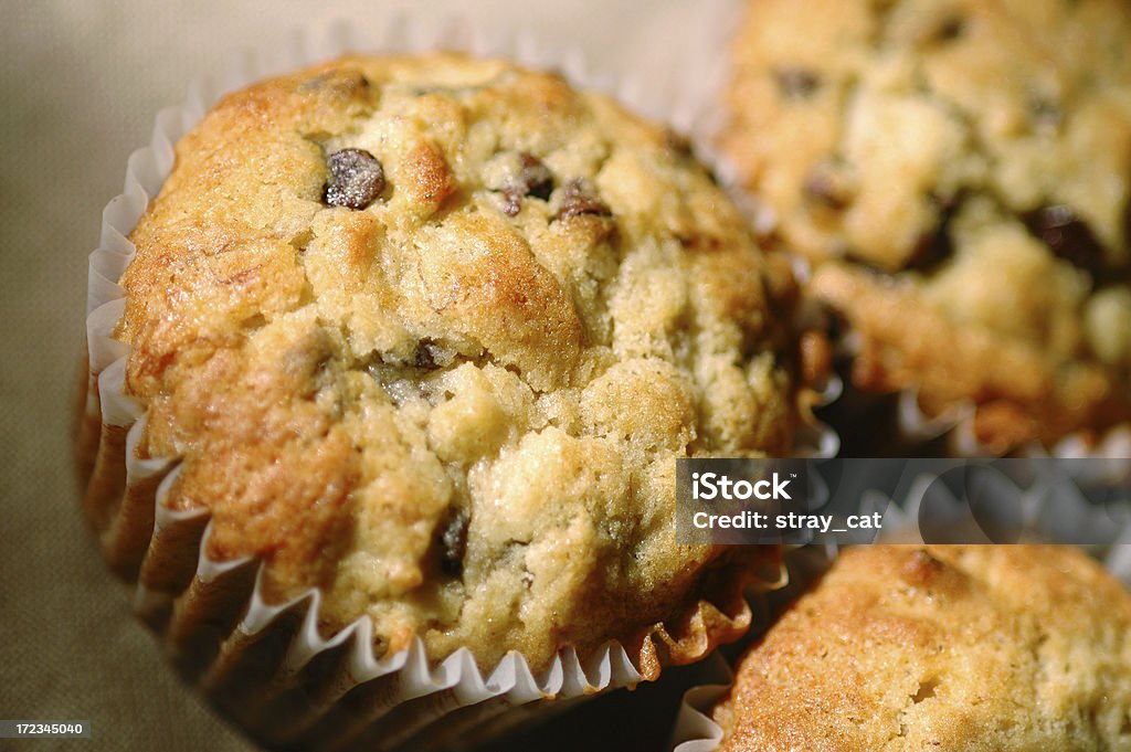 Muffins aux pépites de chocolat - Photo de Aliment libre de droits