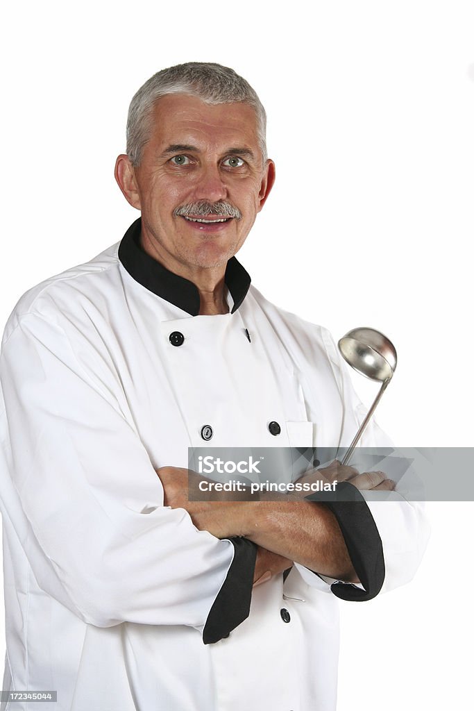 Happy Chef - Foto stock royalty-free di Cuoco