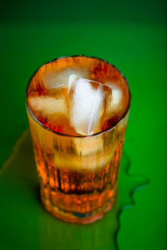 Margarita cocktail on slate background