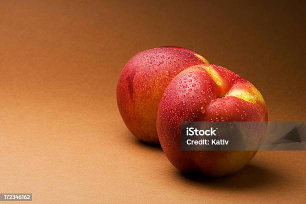 Delicious Peaches Stock Photo - Download Image Now - Peach, Drop, Agriculture