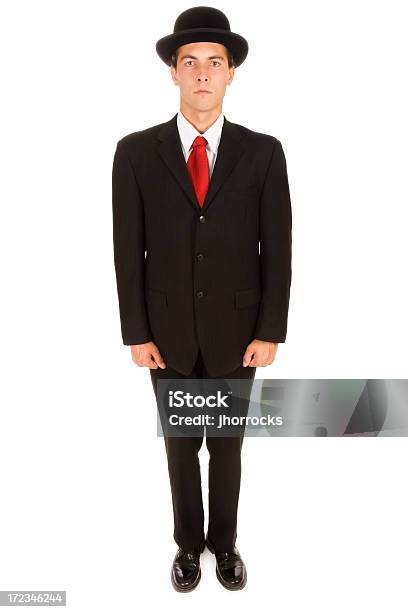 Casual Shy Man In A Black Suit Jacket And Jeans Stock Photo - Download Image Now - Adult, Adults Only, Backgrounds - iStock