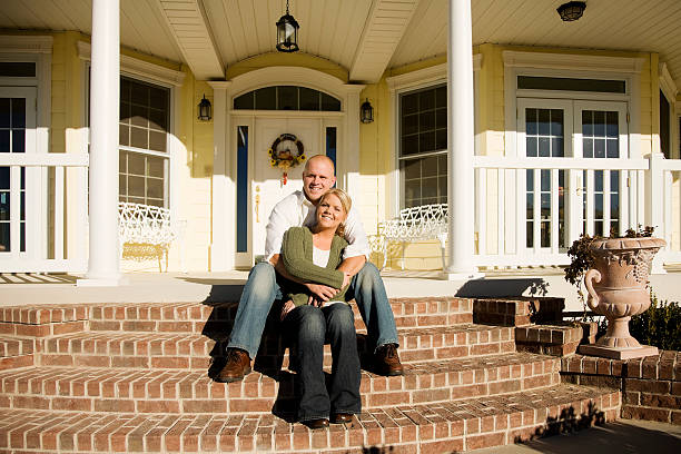 istock Happy Couple at Home on a Sunny Day 172346429