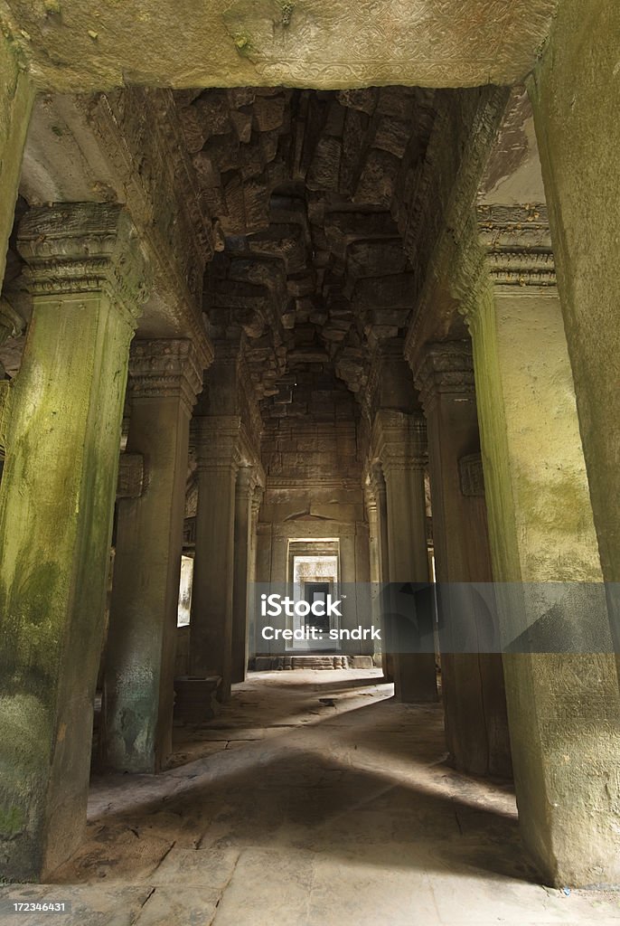 Angkor Wat-Phreah Khan ingresso - Foto stock royalty-free di Angkor Wat