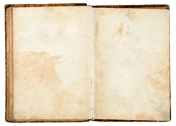 Blank Aged Book Blank Aged Book Isolated old book stock pictures, royalty-free photos & images