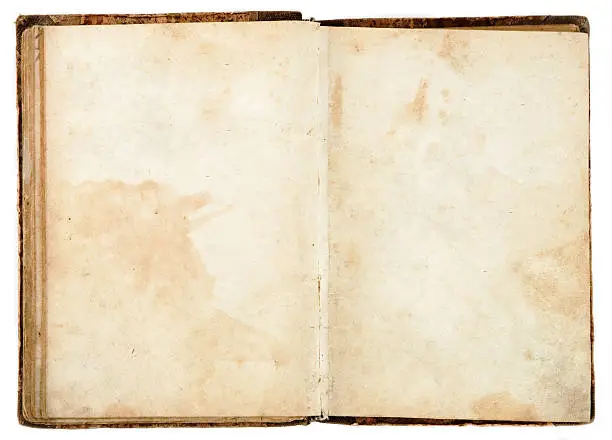 Photo of Blank Aged Book