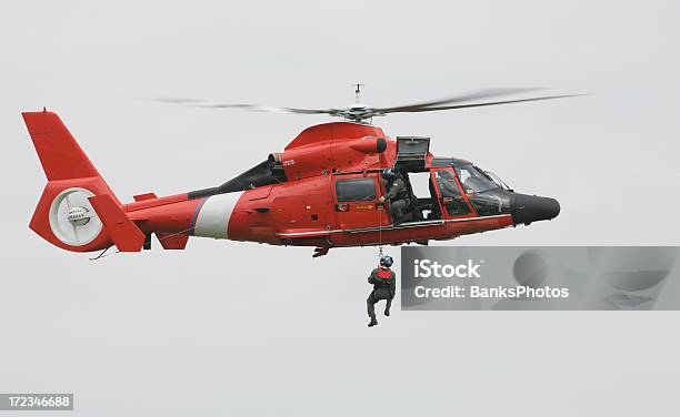 Helikopter Rettung Stockfoto und mehr Bilder von Küstenwache - Küstenwache, Rettung, USA