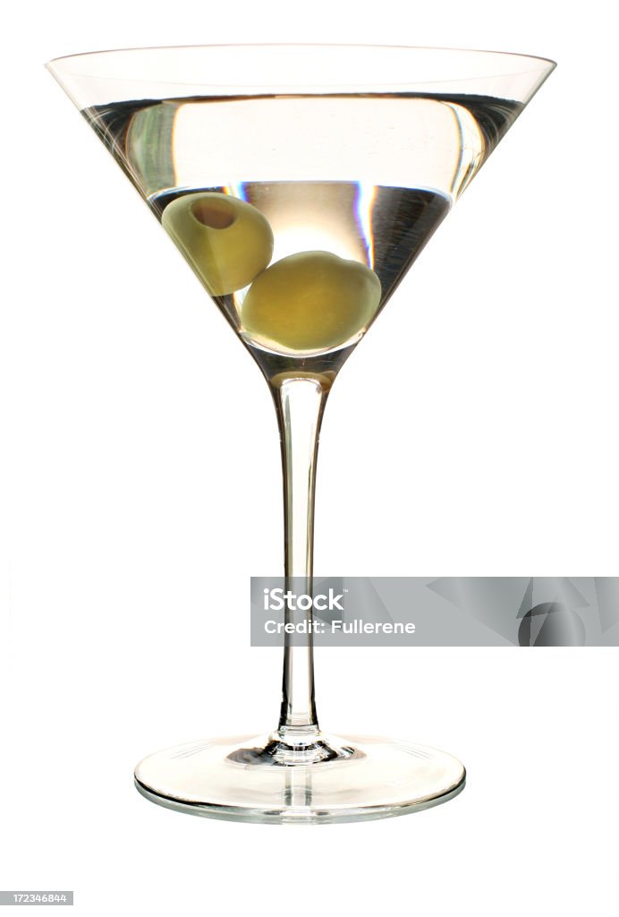 Martini sur blanc - Photo de Fond blanc libre de droits