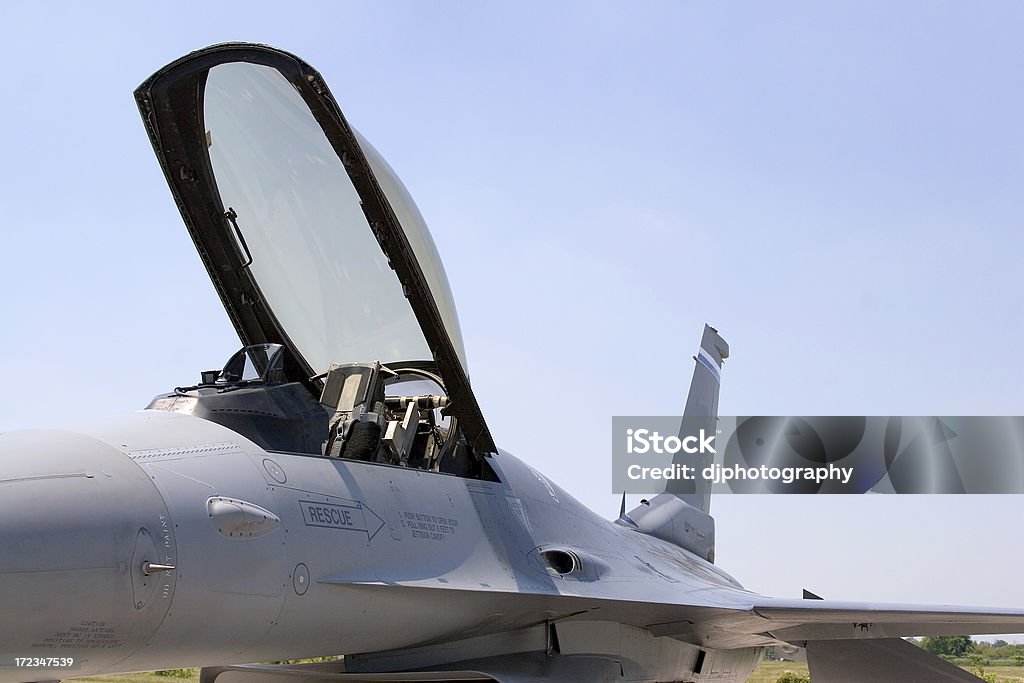 F - 16 Viper - Foto de stock de Guarda Nacional royalty-free