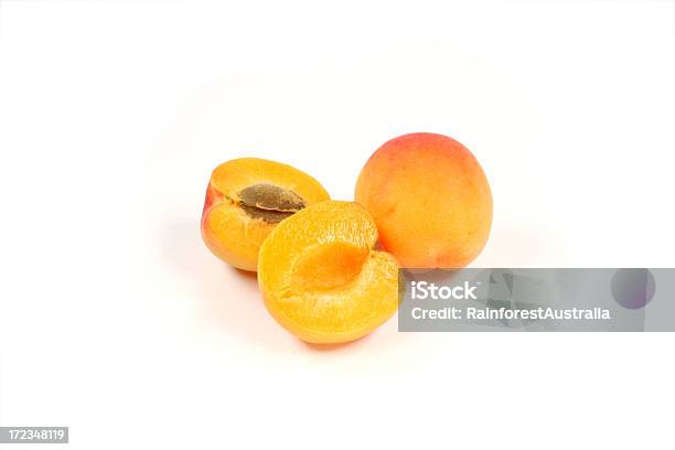 Apricots Stock Photo - Download Image Now - Apricot, Cut Out, Food