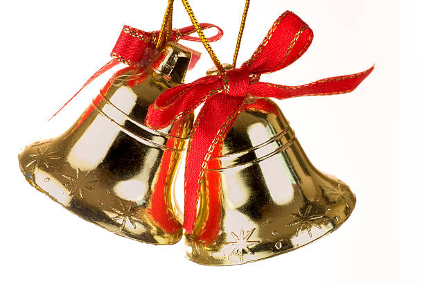 istock Golden Christmas Bells 172348486