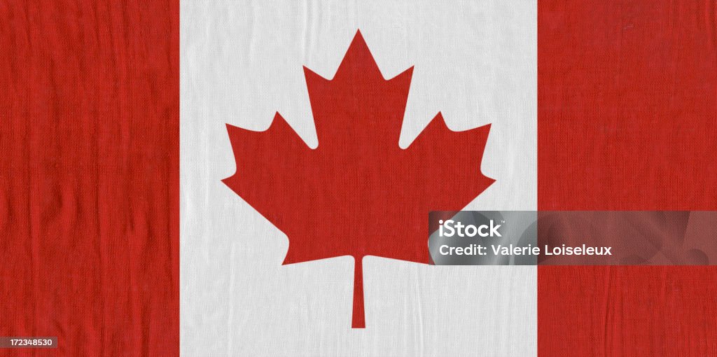 Flaga Kanady - Zbiór zdjęć royalty-free (Dzień Kanady)