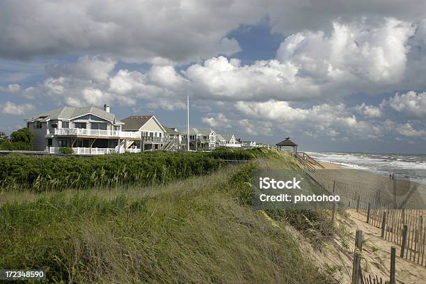 Zewnętrzny Koral Beach Domów - zdjęcia stockowe i więcej obrazów Outer Banks - Stan Karolina Północna - Outer Banks - Stan Karolina Północna, Dom przy plaży, Luksus