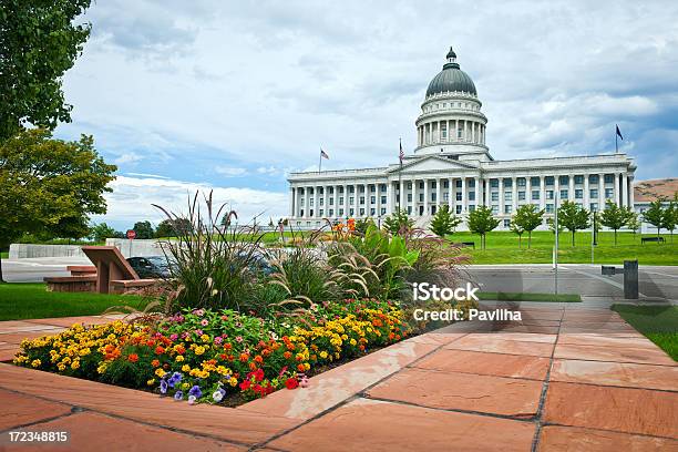 Kapitol Stanu Utah Salt Lake City Usa - zdjęcia stockowe i więcej obrazów Ameryka - Ameryka, Ameryka Północna, Architektura