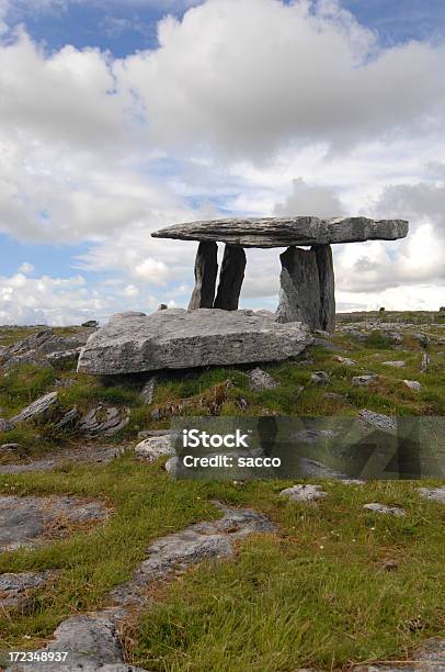 Megalithic Grób W Irlandii The Burren - zdjęcia stockowe i więcej obrazów Grób - miejsce pochówku - Grób - miejsce pochówku, Megalit, The Burren