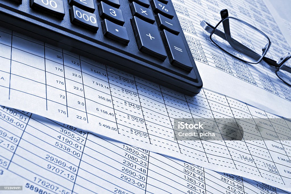 Numerales y Finanzas - Foto de stock de Impuesto libre de derechos