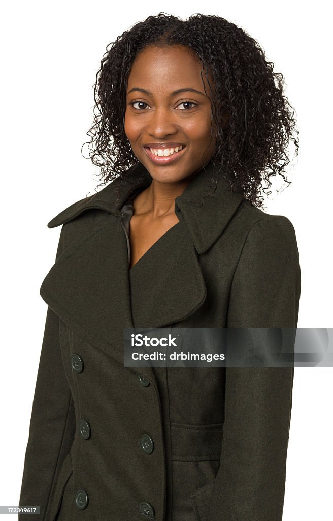 Sorridente giovane donna in vita-Up Ritratto - Foto stock royalty-free di 20-24 anni