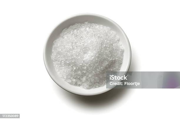 Aroma Meersalz Stockfoto und mehr Bilder von Salz - Mineral - Salz - Mineral, Salz - Würzzutat, Freisteller – Neutraler Hintergrund