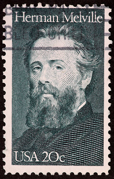 istock Herman Melville stamp 1980's 172350352