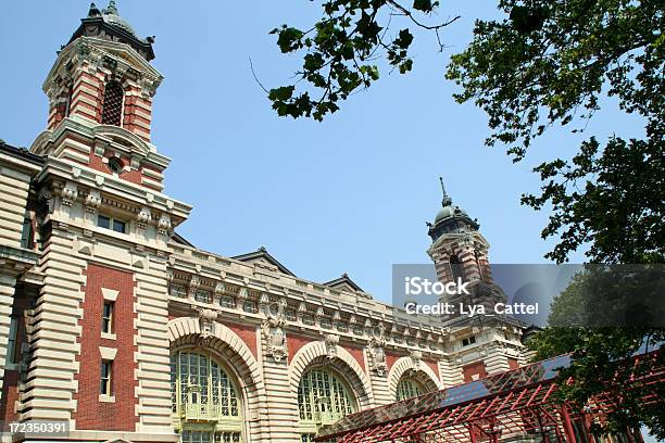 Foto de Ellis Islandnova York 2 e mais fotos de stock de Arquitetura - Arquitetura, Azul, Controle de Passaporte