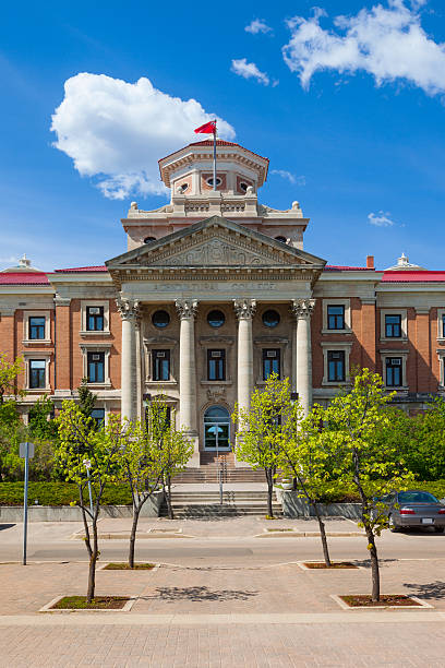 universität von manitoba, winnipeg - canada manitoba university winnipeg stock-fotos und bilder