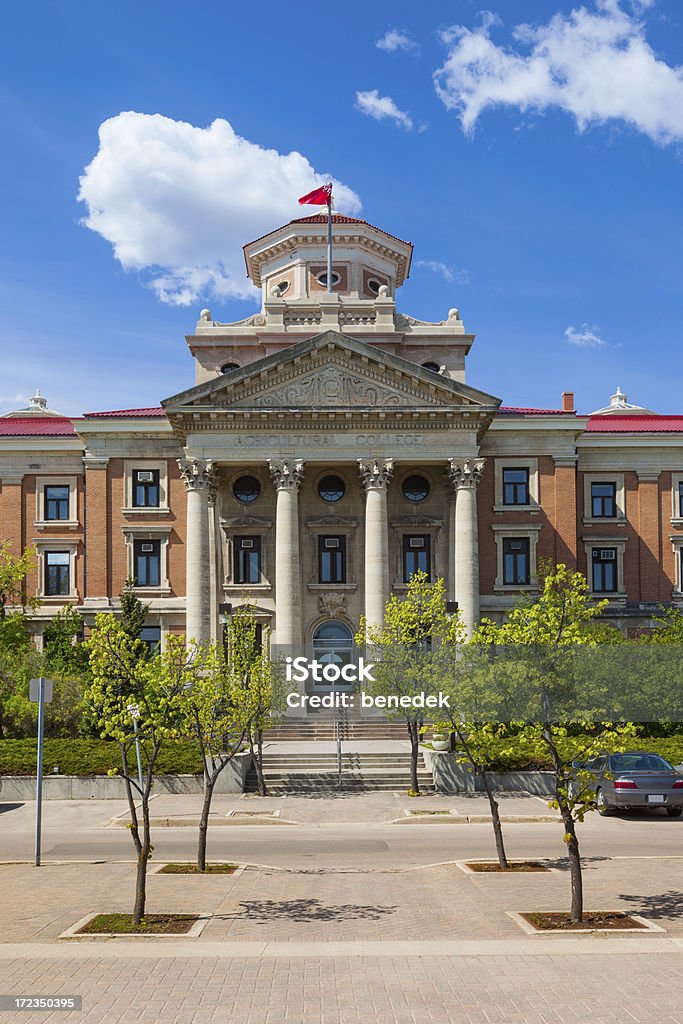 Universidade de Manitoba, Winnipeg - Royalty-free Universidade Foto de stock