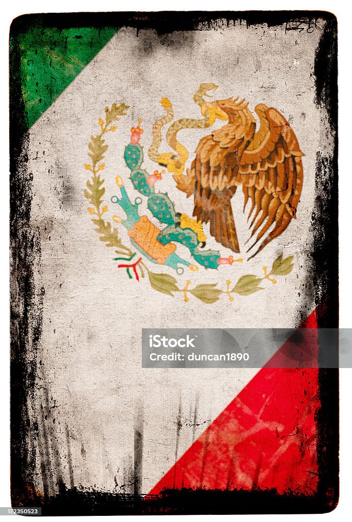 Drapeau mexicain XXL - Photo de Affiche libre de droits