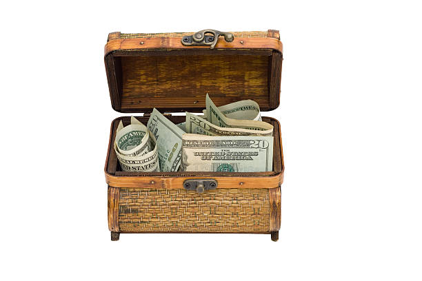 istock Treasure Box Full of Cash 172350731