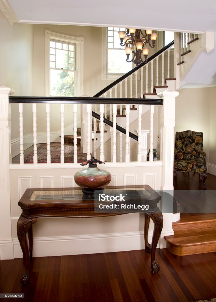 Victorian escalera - Foto de stock de Casa libre de derechos