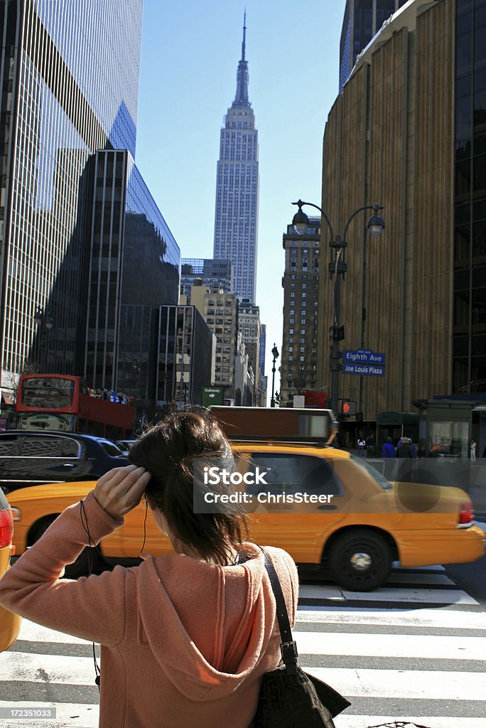Scena di New York - Foto stock royalty-free di Attraversare