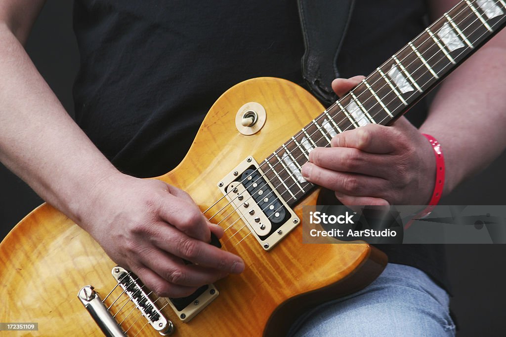 Guitarra - Foto de stock de Actividad libre de derechos