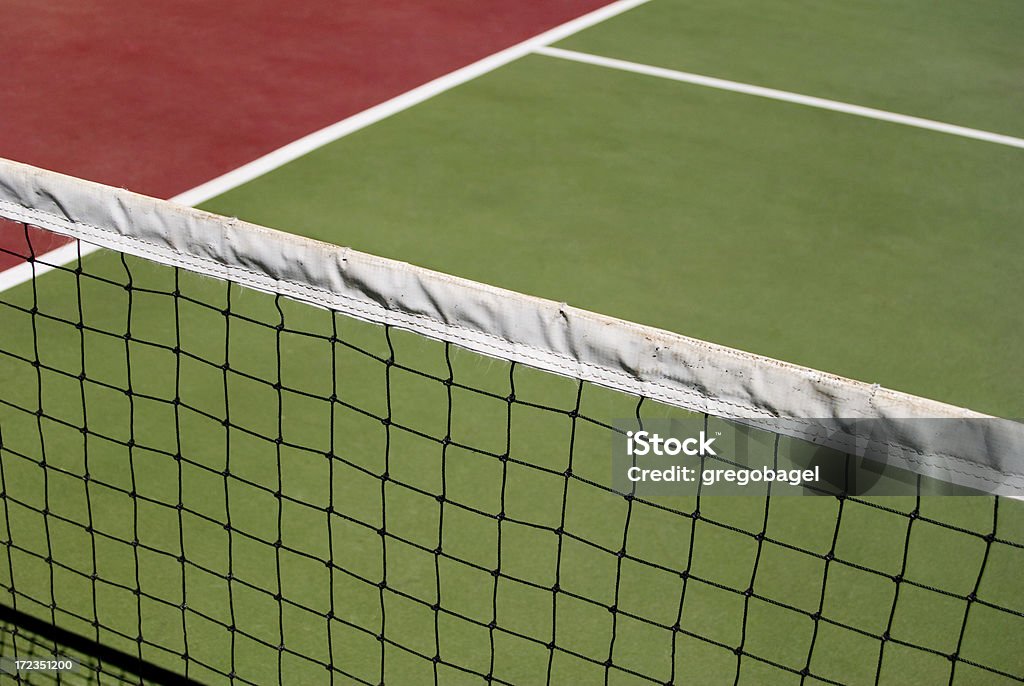 court de Tennis et net - Photo de Activité libre de droits