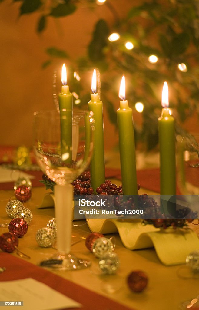 Festive Table Setting "Warm colors, selective focus, Christmas time!" Affectionate Stock Photo