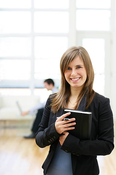 istock Young businesswoman smiling 172351745