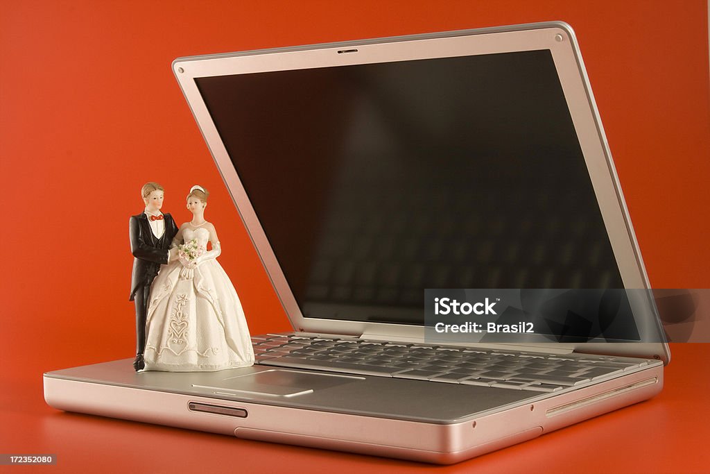Wirtualne związku małżeńskiego - Zbiór zdjęć royalty-free (Czas)