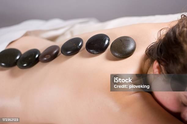 Hot Stone Massage Stock Photo - Download Image Now - Adult, Adults Only, Alternative Medicine