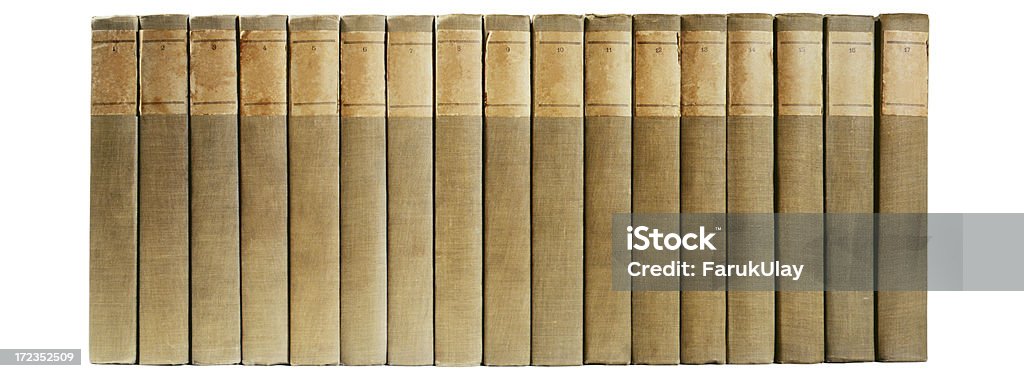 Libri antichi - Foto stock royalty-free di Costola del libro