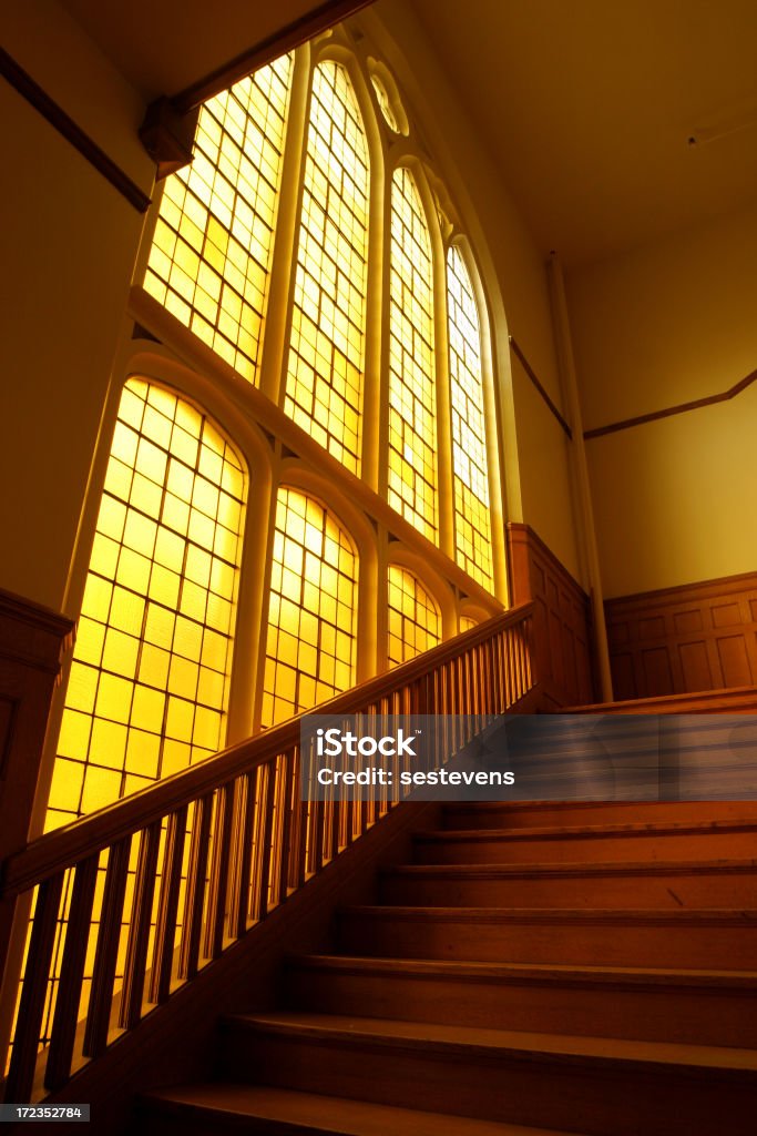 Mañana Daylit escalera - Foto de stock de Universidad de Colorado en Boulder libre de derechos