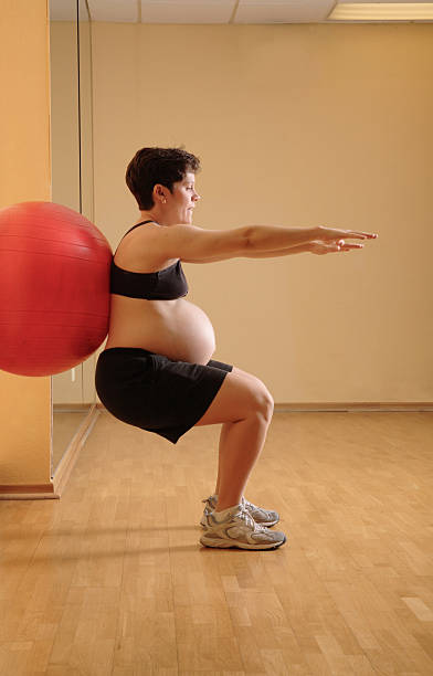 gravidez o ioga - f04 imagens e fotografias de stock