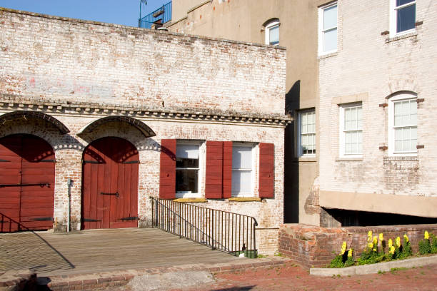 istock Brick Building with Red Doors 172353450