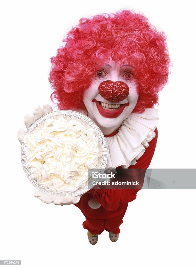 Look Out!  Clown Stock Photo