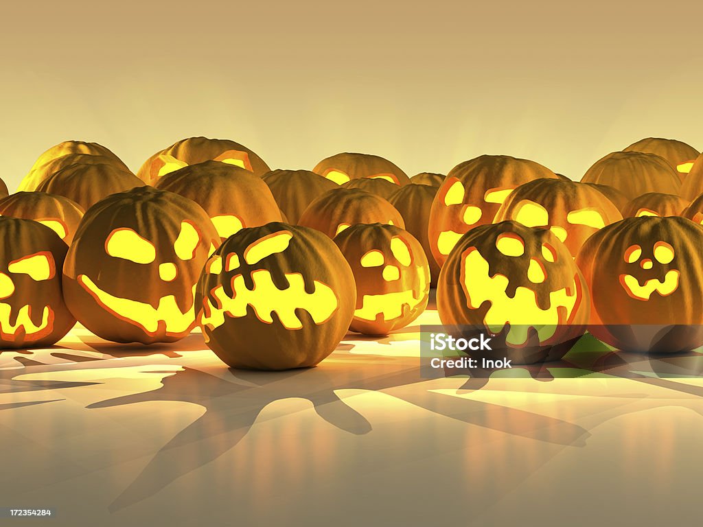 할로윈 pumpkins - 로열티 프리 10월 스톡 사진