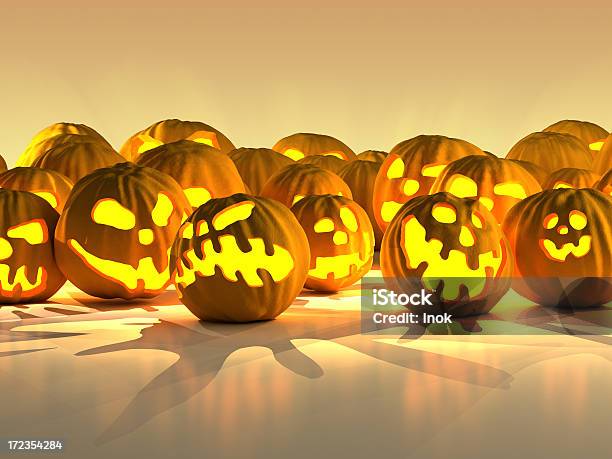 할로윈 Pumpkins 10월에 대한 스톡 사진 및 기타 이미지 - 10월, 3차원 형태, 감정