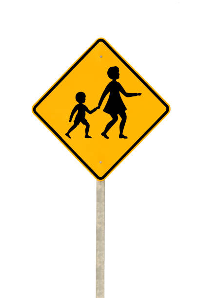 istock Isolated Children Crossing 172354541