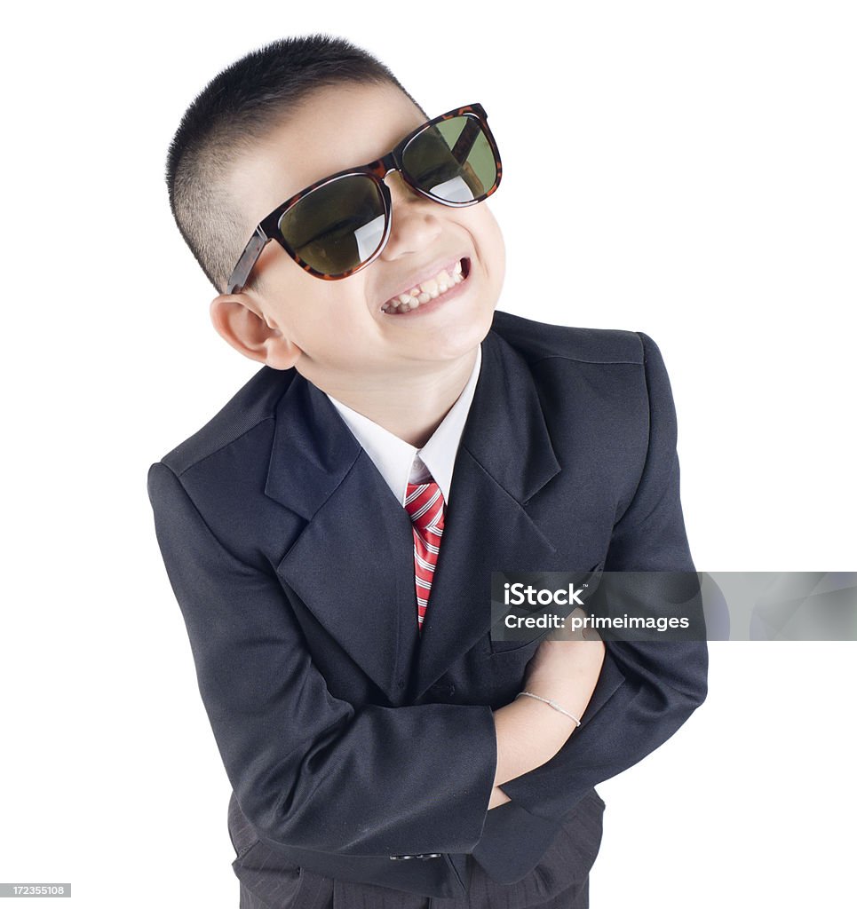 젊은 비즈니스 남자아이 - 로열티 프리 개념 스톡 사진
