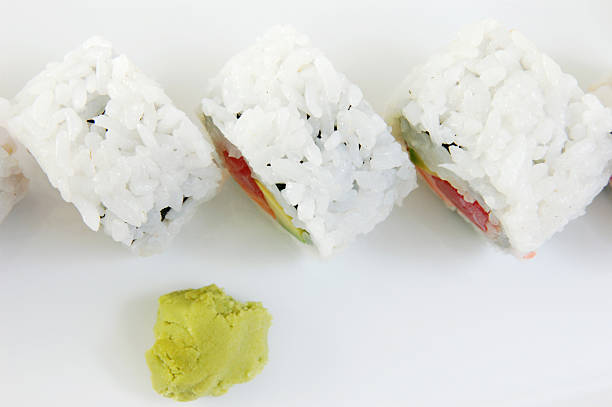 Sushi roll stock photo